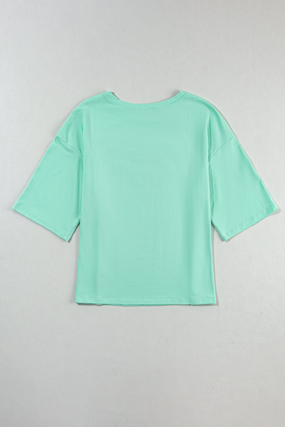 Camiseta extragrande de manga corta con parches de estrellas y bloques de color Bonbon