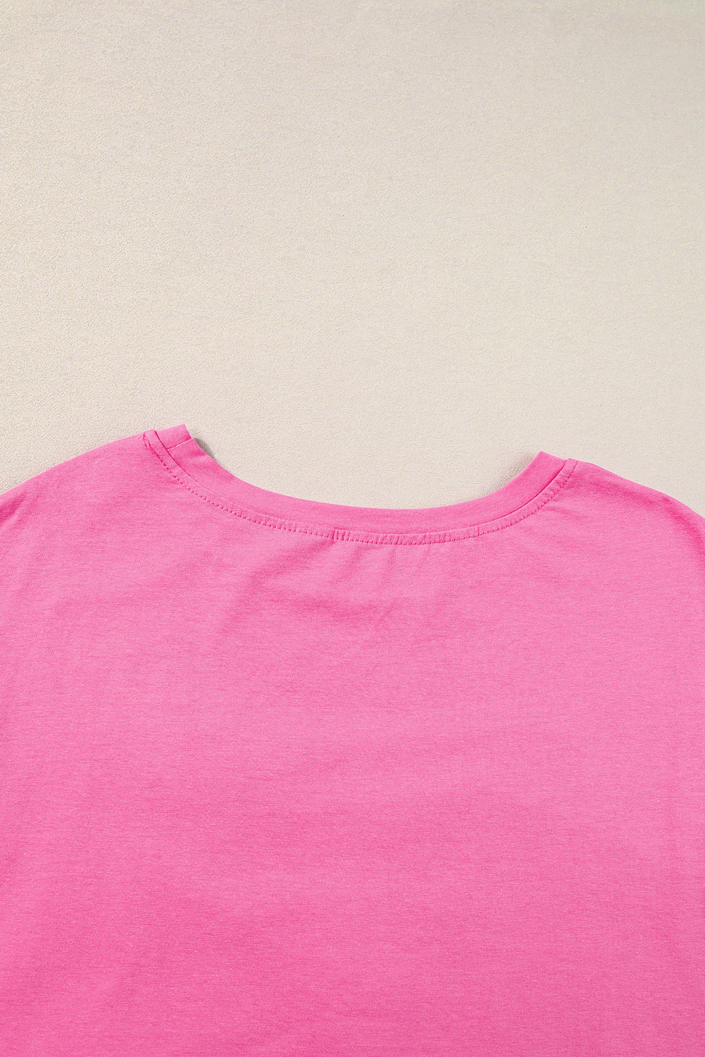 Camiseta extragrande de manga corta con parches de estrellas y bloques de color Bonbon