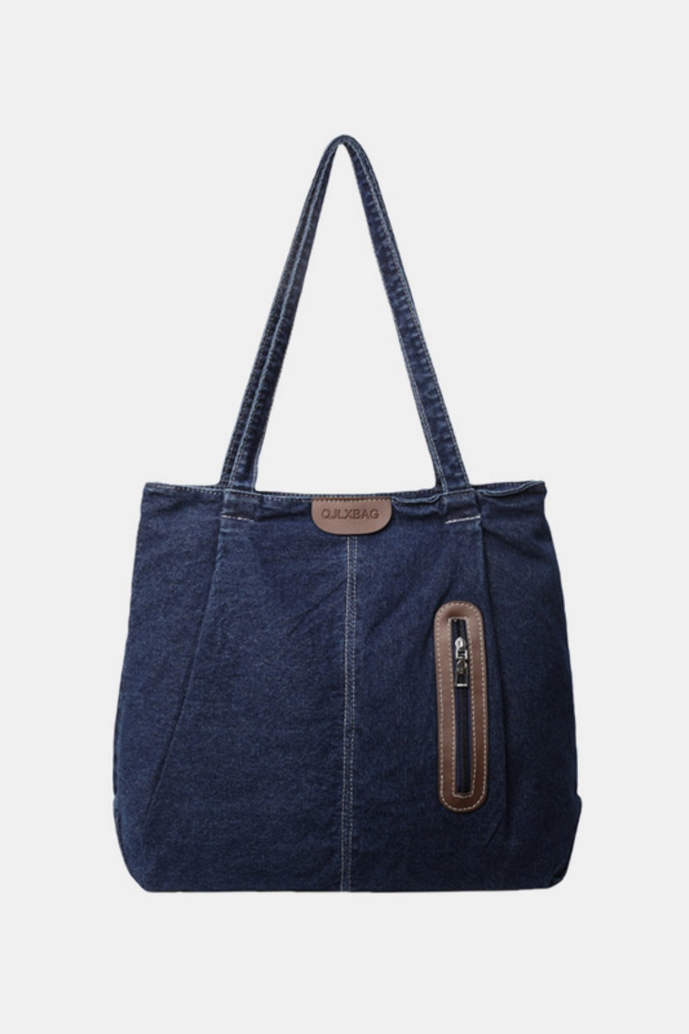 Bolso tote mediano de mezclilla