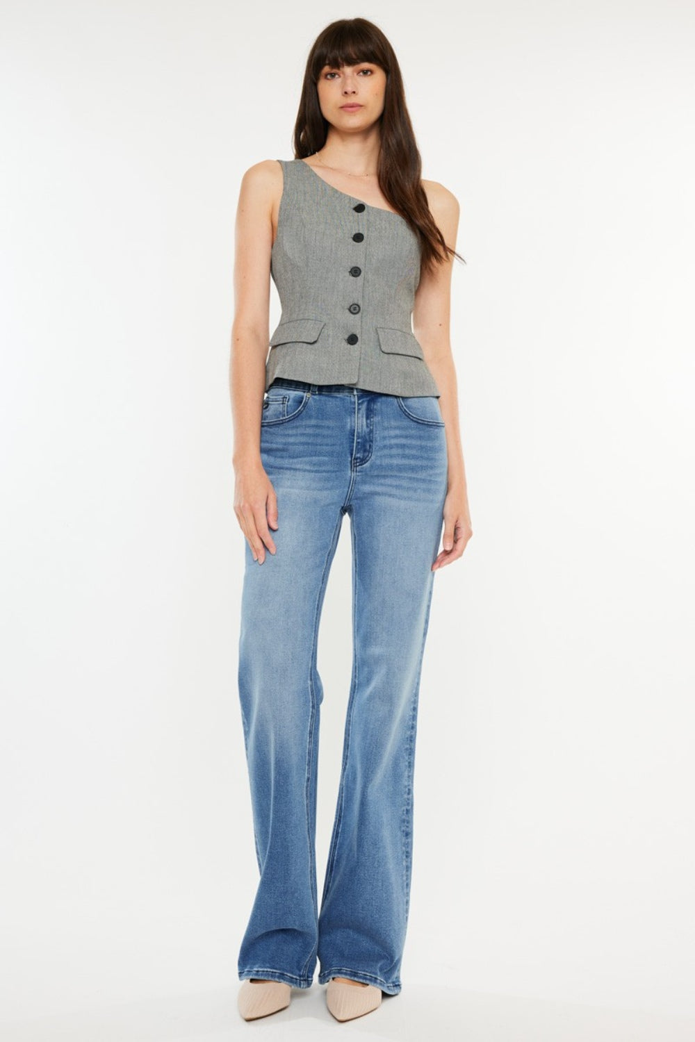 Kancan Ultra High Rise Cat's Whiskers Jeans | REG - PLUS