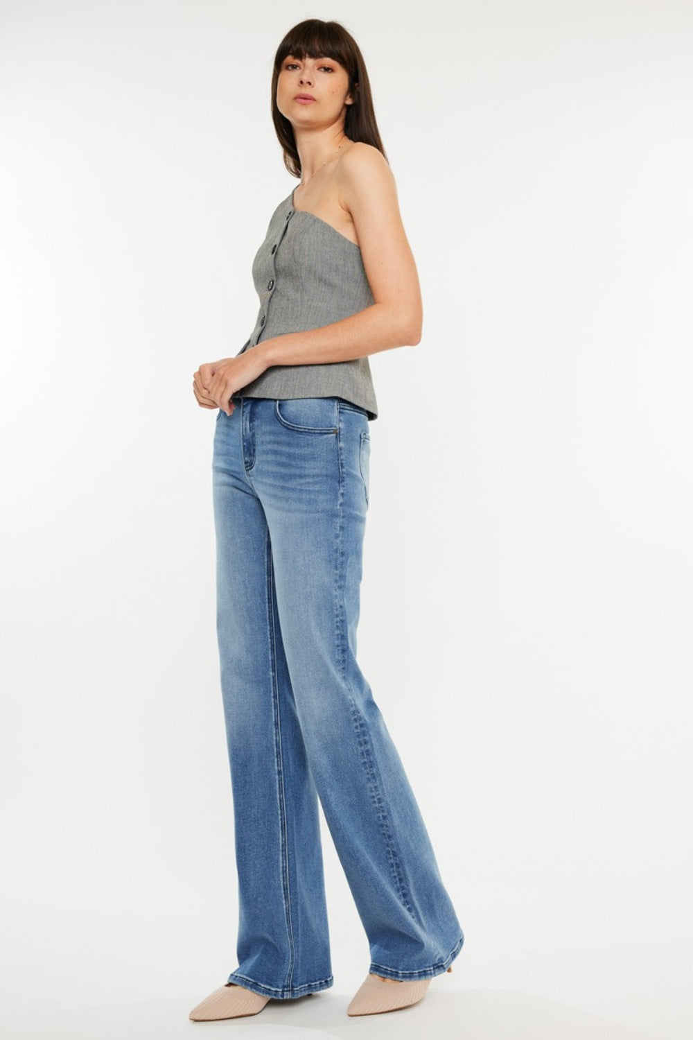 Kancan Ultra High Rise Cat's Whiskers Jeans | REG - PLUS