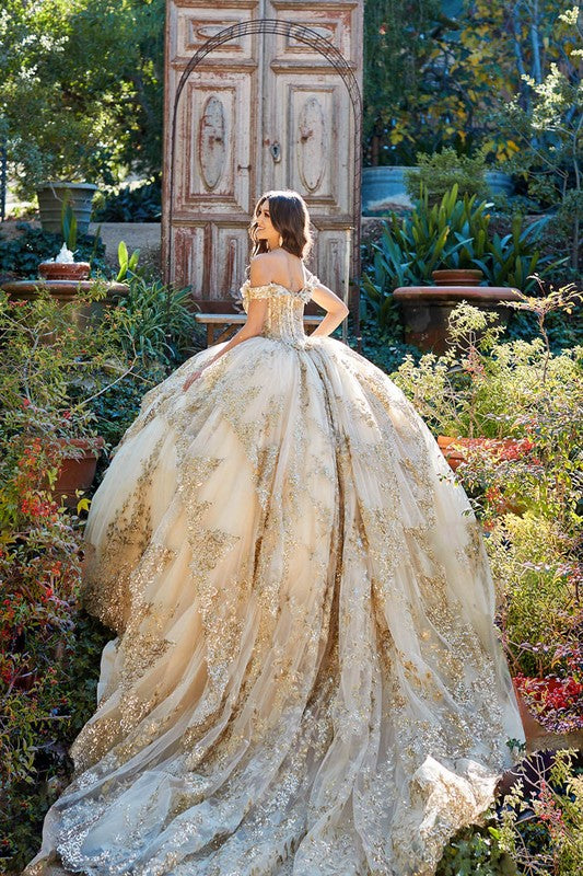 Bedazzled Off The Shoulder, Cathedral Train