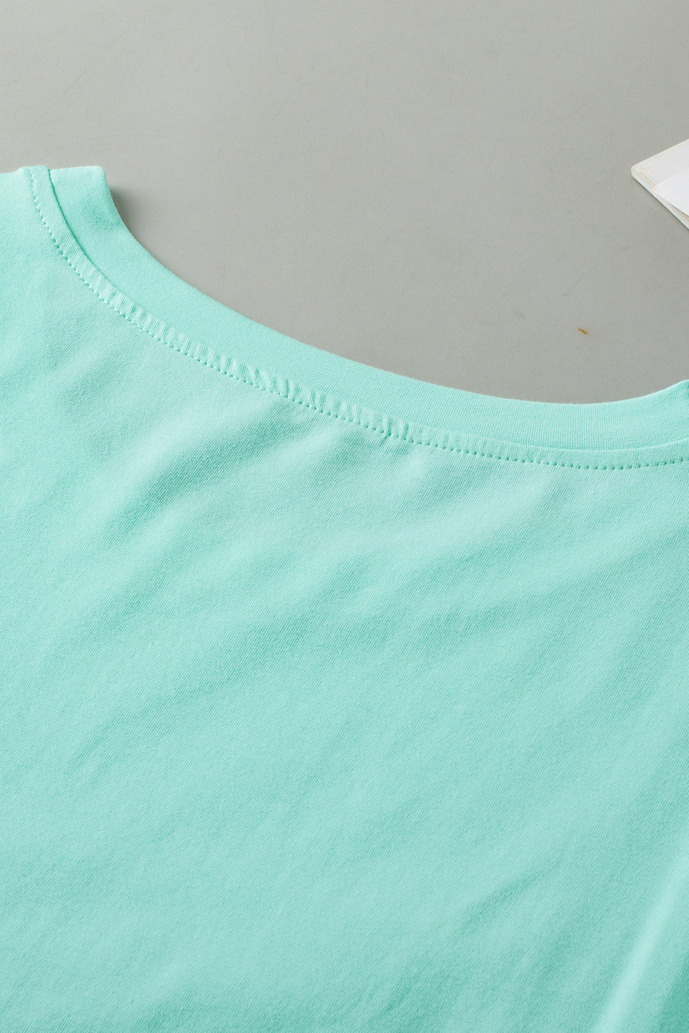 Top de talla grande con parche de estrella y bloques de color Jade Moonlight