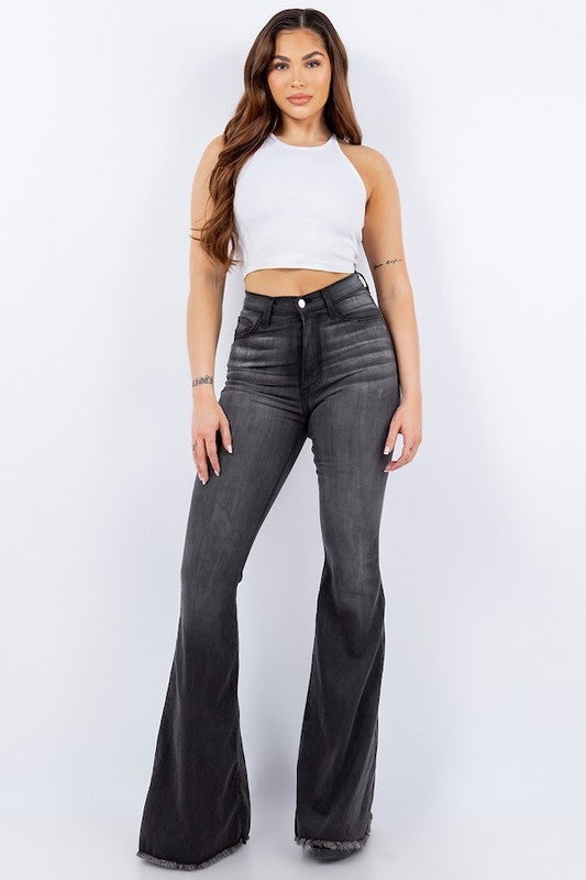 Jess Bell Bottom Jean - 34 Inseam