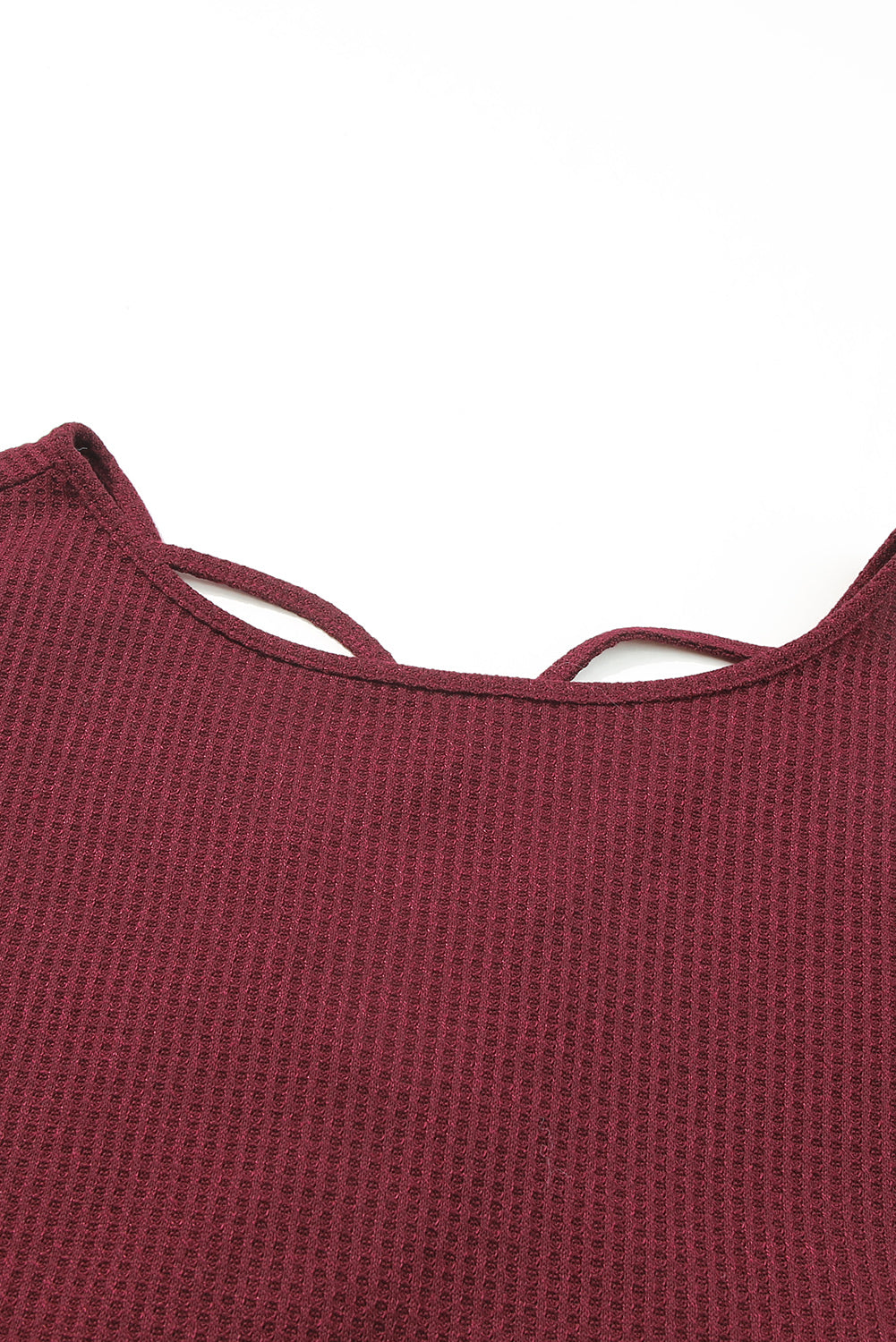 Black Cross Backless Sequin Bishop Sleeve Top | S - 2XL | 3 COLORS