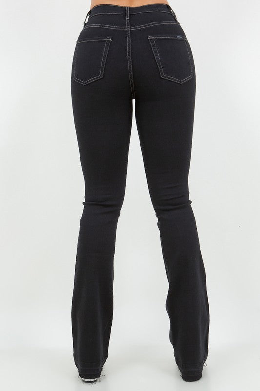 Judy Boot Cut Jean in Black - 34 Inseam