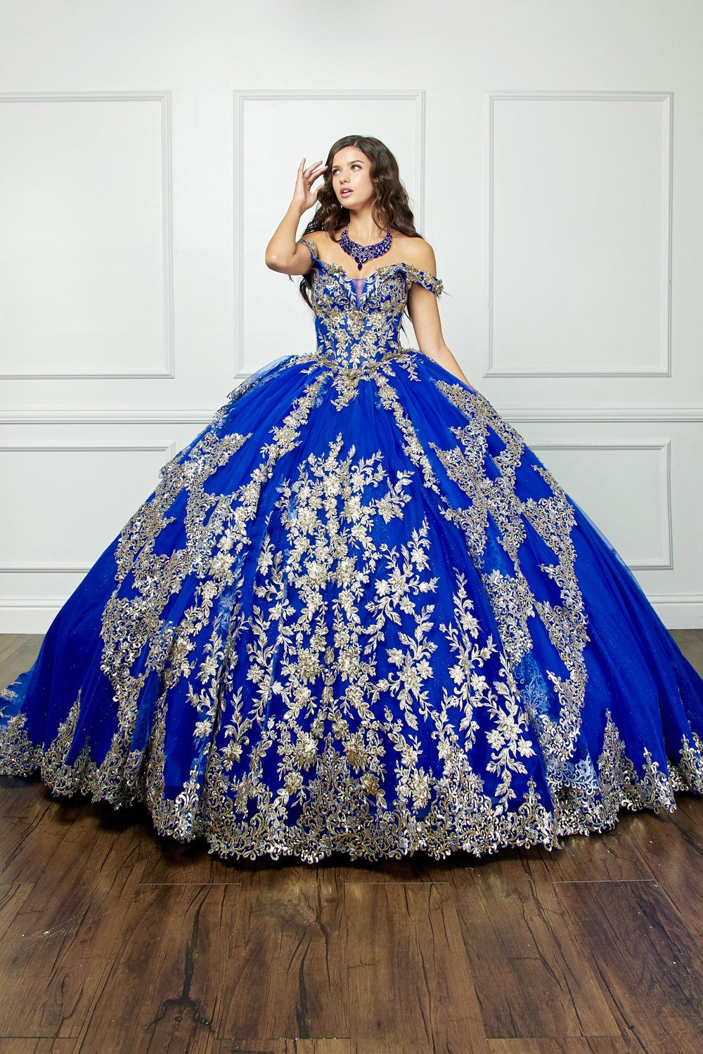 Bedazzled Off The Shoulder, Cathedral Train