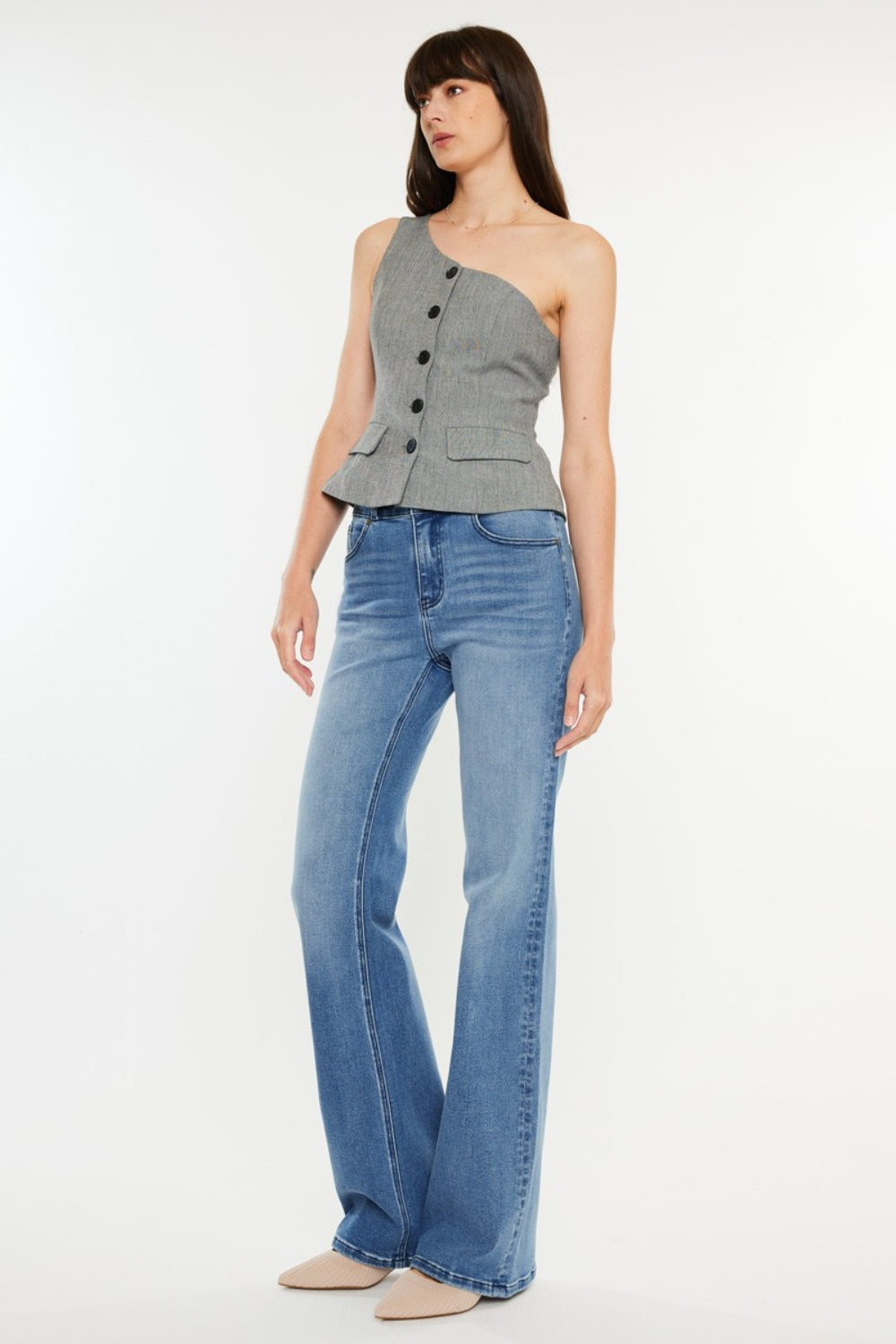 Kancan Ultra High Rise Cat's Whiskers Jeans | REG - PLUS