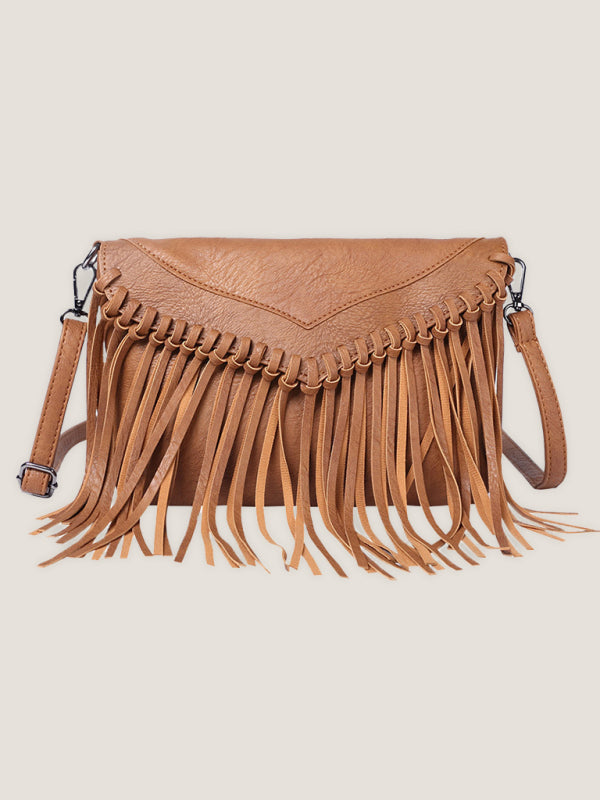 New Envelope Tassel Bag Ladies Shoulder Messenger Bag