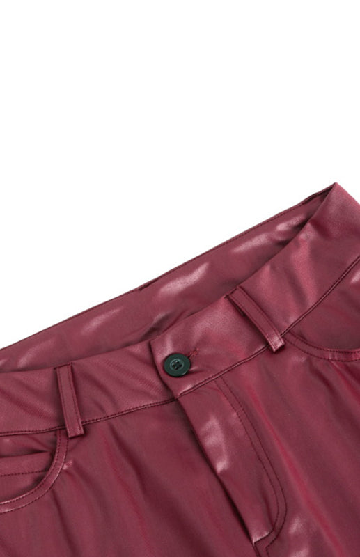 Women's Fashion Pu Leather Trousers | S - 3XL | 3 COLORS
