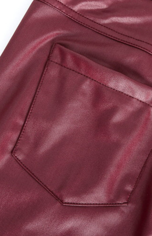 Women's Fashion Pu Leather Trousers | S - 3XL | 3 COLORS
