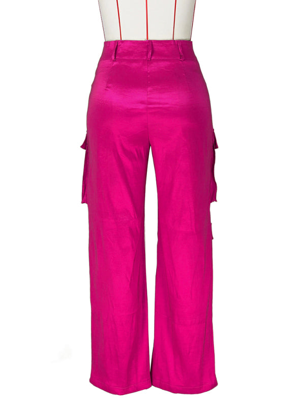 Pantalón cargo casual multibolsillos para mujer | Tallas S - XL | Tallas 2XL - 3XL | 5 COLORES 