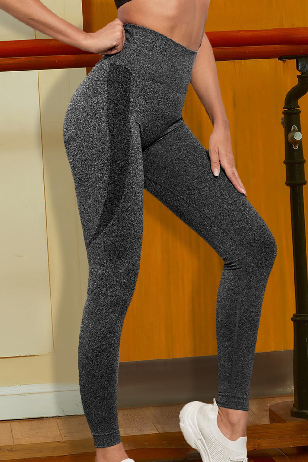 Leggings deportivos con cintura ancha